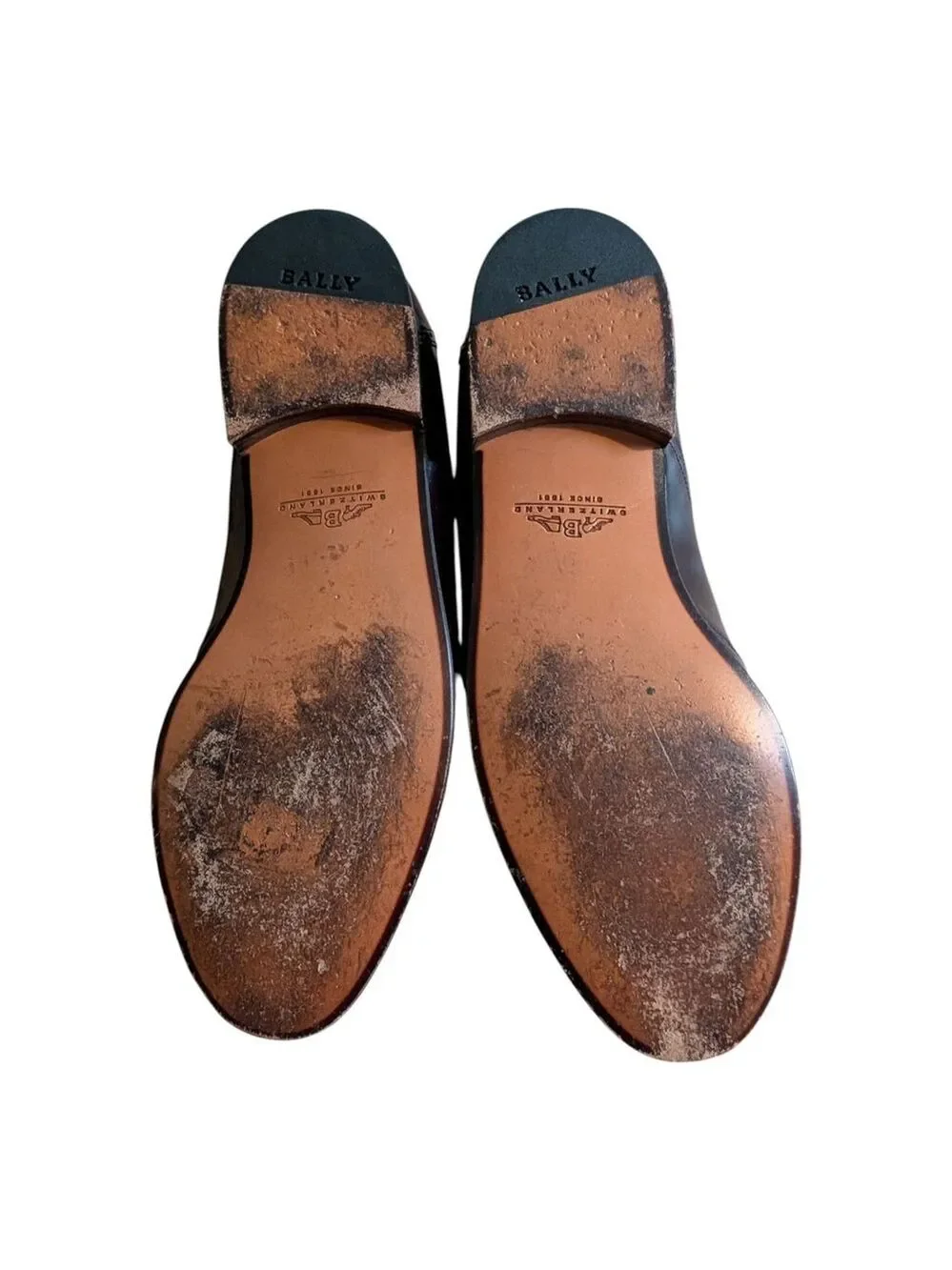 Bally Switzerland Cordovan Losan Loafers Men's 7.5D Woman's 9D Classy Luxury